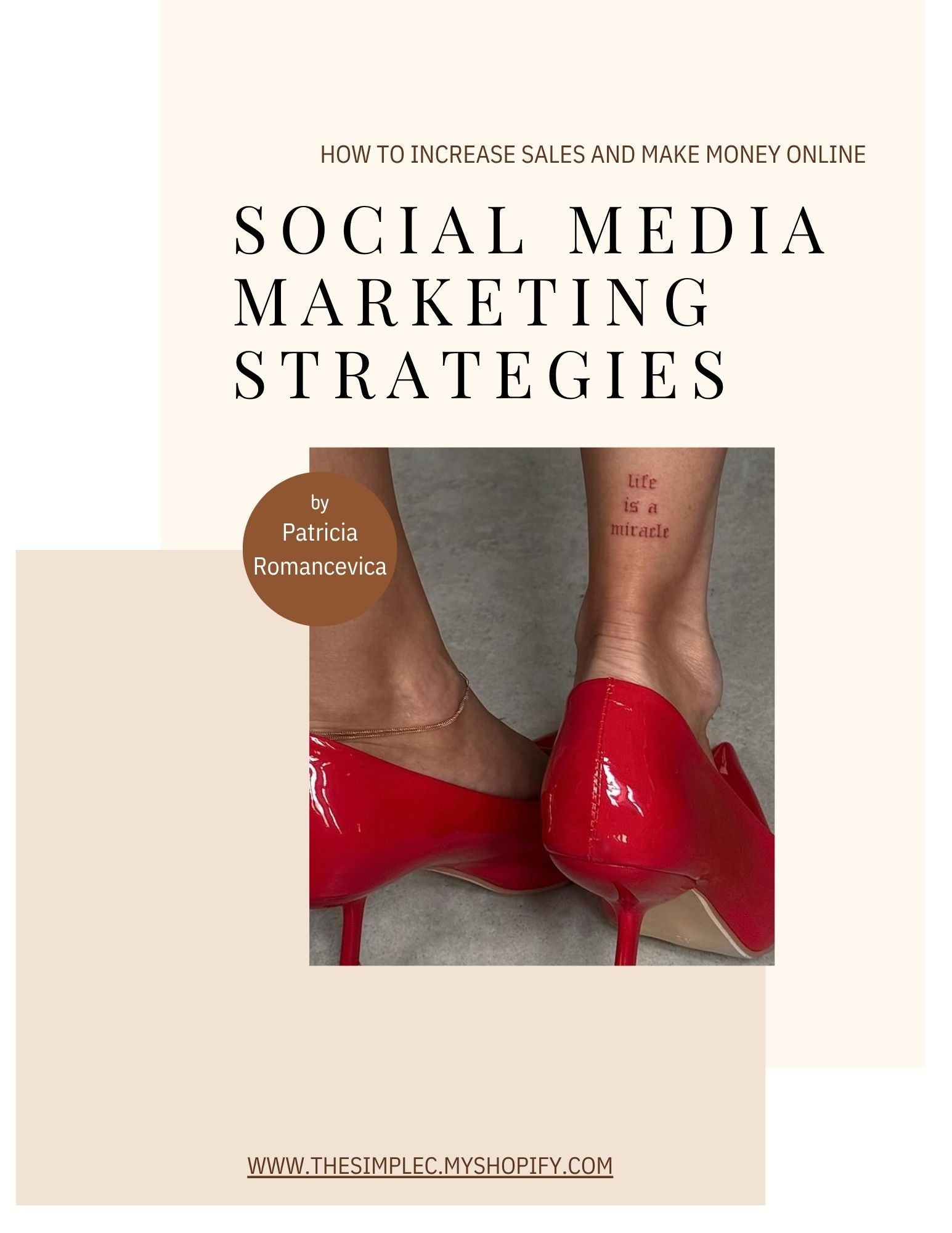 Social Media Marketing Strategies – The Complete Guide to Growing Online & Making Sales (Digital eBook)